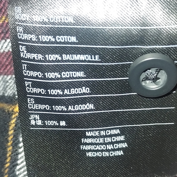 Volcom Weekend Plaid Dress/Tunic. Size L - Picture 7 of 7